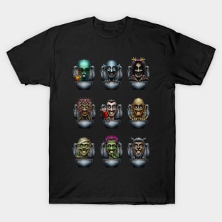 Horror toilet Monster pack 5 T-Shirt